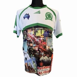 Las Vegas Irish Professional Rugby Tour‎ Jersey Sz Large Vegas Strip Football